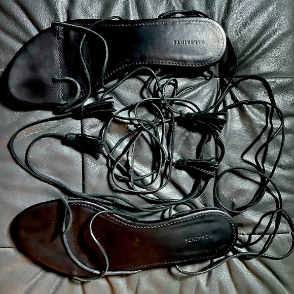 ALL SAINTS GLADIATOR SANDALS - Picture 2 of 3